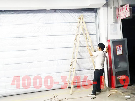 消防電動(dòng)卷簾門安裝步驟